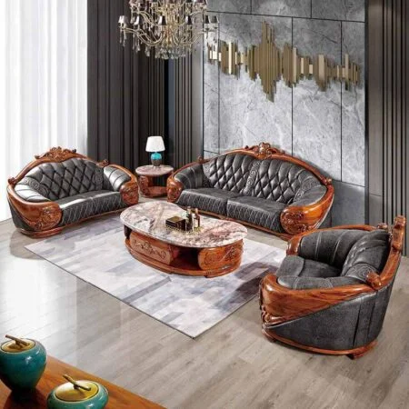 Sofa Cổ Điển Khung Gỗ Nhập Khẩu – MARIAN