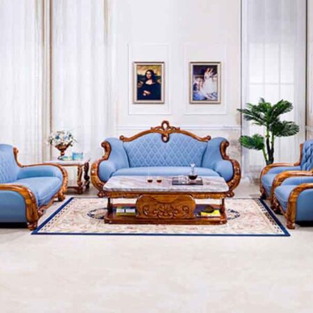 Sofa Cổ Điển Khung Gỗ Nhập Khẩu - Robiho