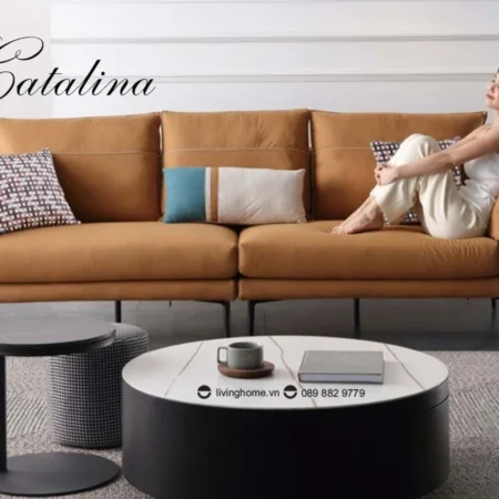 Sofa băng Catalina da công nghiệp bền bỉ đẹp tự nhiên 16 sofa bang catalina da cong nghe kem don 2