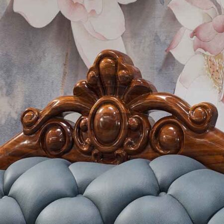 Bộ Sofa Tân Cổ Điển Khung Gỗ Mun Nhập Khẩu - CAMILE 12 Sofa Cổ Điển Khung Gỗ Nhập Khẩu - Camile