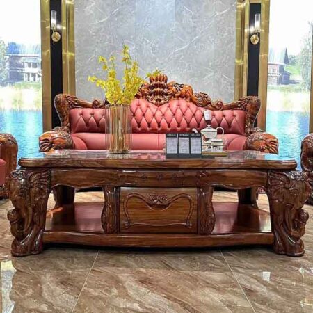 Sofa Cổ Điển Khung Gỗ Nhập Khẩu - Fabino