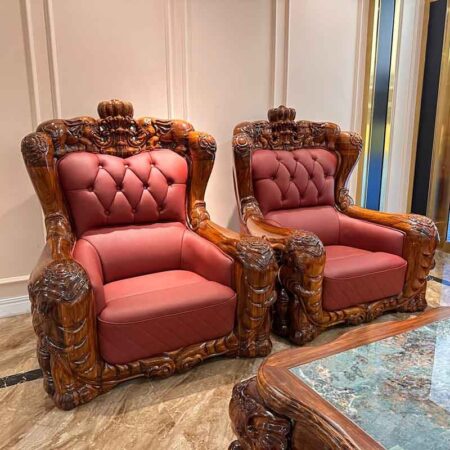 Sofa Cổ Điển Khung Gỗ Nhập Khẩu - Fabino