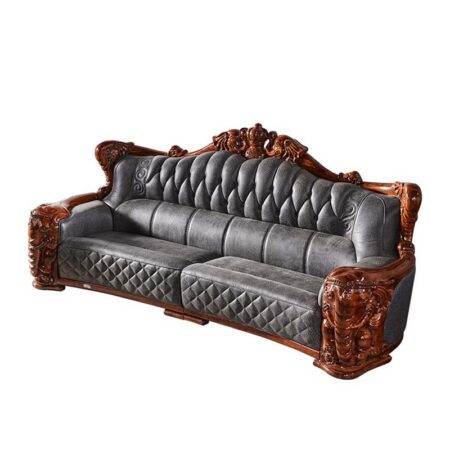 Sofa Cổ Điển Khung Gỗ Nhập Khẩu - Konba