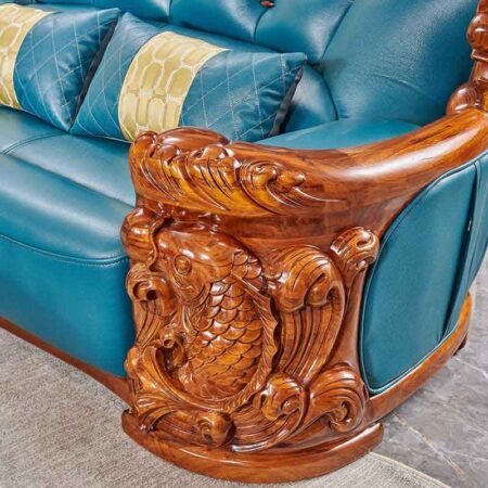 Sofa Cổ Điển Khung Gỗ Nhập Khẩu - Lasica