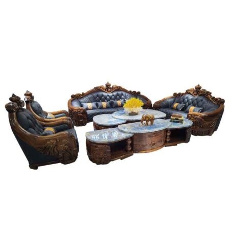 Sofa Cổ Điển Khung Gỗ Nhập Khẩu - Lehana
