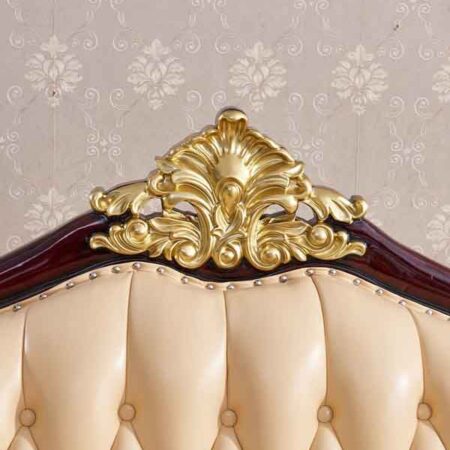 Bộ Sofa Tân Cổ Điển Khung Gỗ Mun Nhập Khẩu - PALACE 12 Sofa Cổ Điển Khung Gỗ Nhập Khẩu - Palace