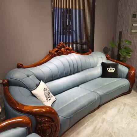 Sofa Cổ Điển Khung Gỗ Nhập Khẩu - Vinga