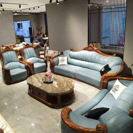 Sofa Cổ Điển Khung Gỗ Nhập Khẩu - Vinga