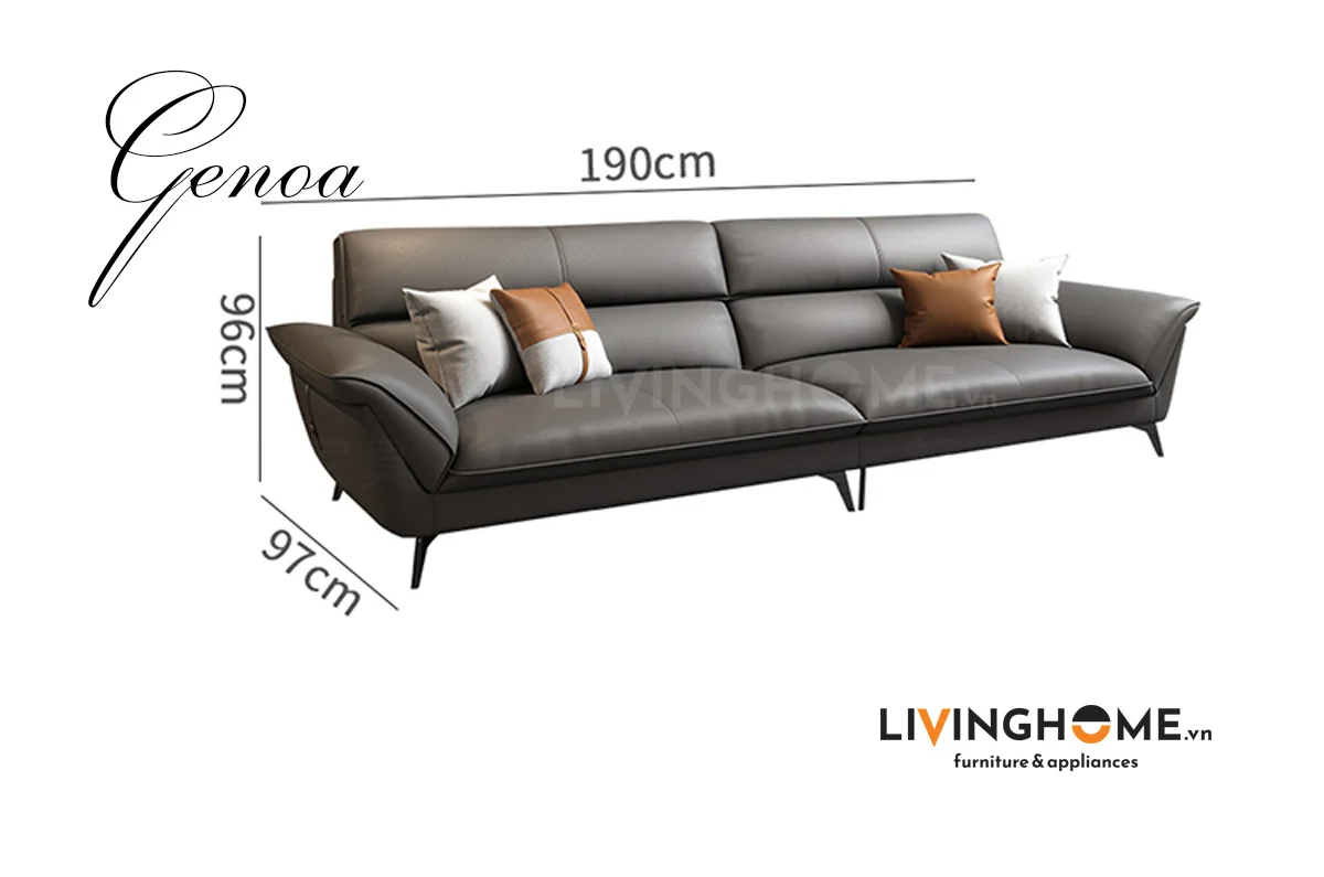 Sofa Góc Cao Cấp Nhập Khẩu - Genoa 44 Sofa Góc Cao Cấp Nhập Khẩu - Genoa