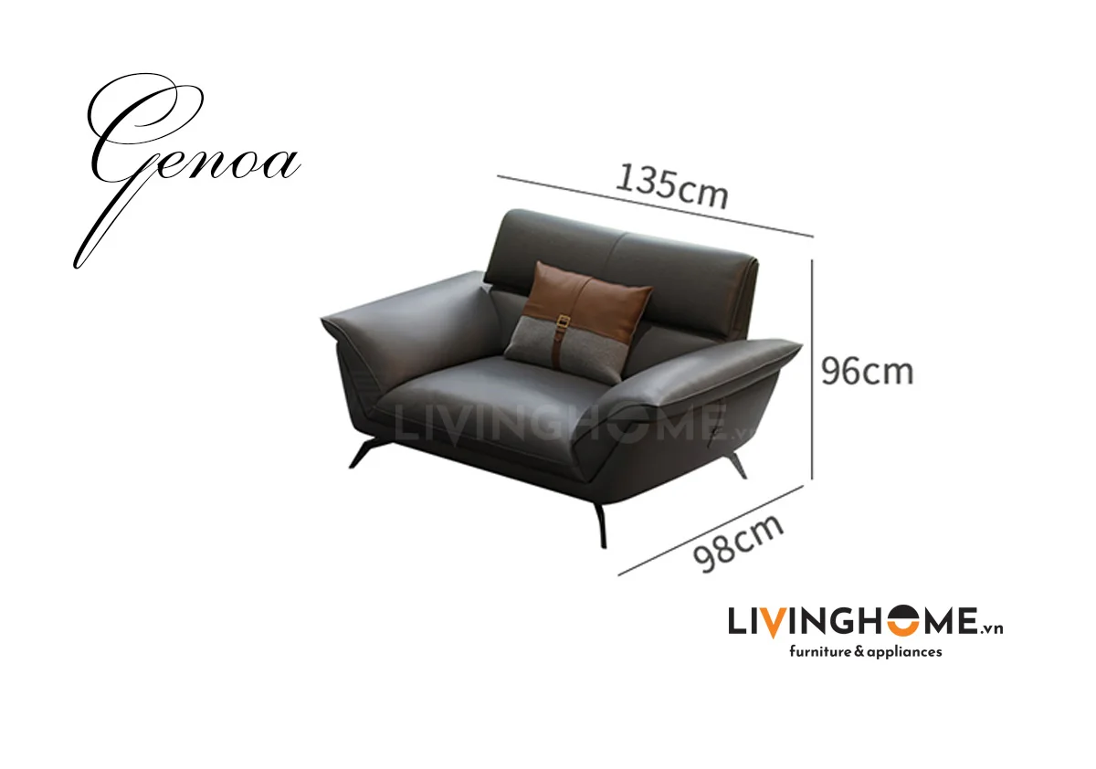 Sofa Góc Cao Cấp Nhập Khẩu - Genoa 45 Sofa Góc Cao Cấp Nhập Khẩu - Genoa