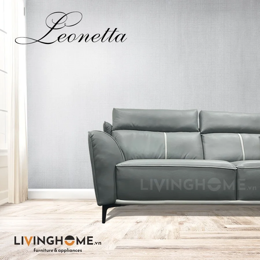 Sofa Góc Da Cao Cấp Nhập Khẩu - Leonetta 9 Sofa Góc Da Cao Cấp Nhập Khẩu - Leonetta