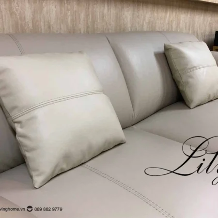 Sofa Băng Da Bò Cao Cấp 1m85 - Lily 13 Bộ Sofa băng da bò Lily