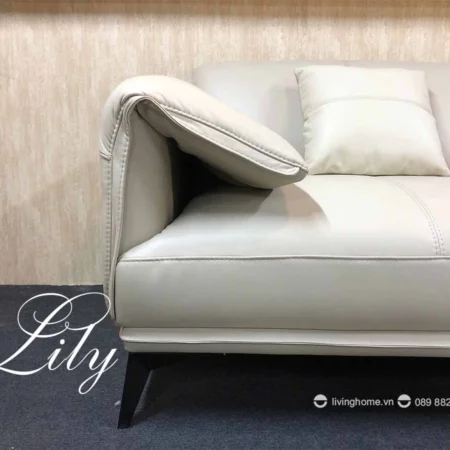 Sofa Băng Da Bò Cao Cấp 1m85 - Lily 15 Bộ Sofa băng da bò Lily