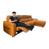 Sofa Góc Da Kết Hợp Ghế Sofa Thư Giản Chỉnh Điện - Livio 1 Sofa Livio