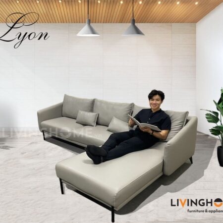 Sofa Góc Da Cao Cấp Nhập Khẩu - Lyon 16 Sofa Lyon