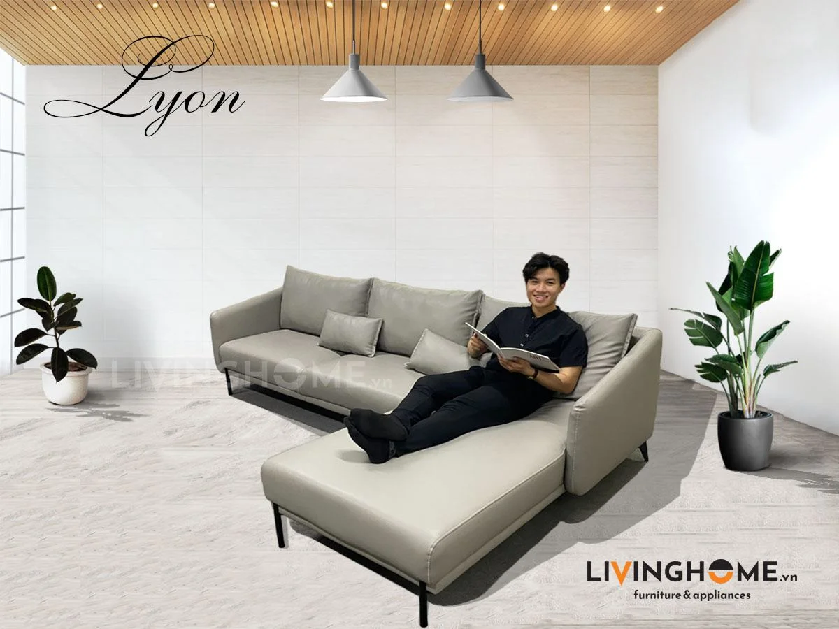Sofa Góc Da Cao Cấp Nhập Khẩu - Lyon 24 Sofa Góc Da Cao Cấp Nhập Khẩu - Lyon