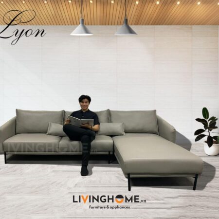 Sofa Góc Da Cao Cấp Nhập Khẩu - Lyon 13 Sofa Lyon