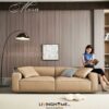 Sofa Băng Da Cao Cấp Không Chân - Moza 2 sofa moza