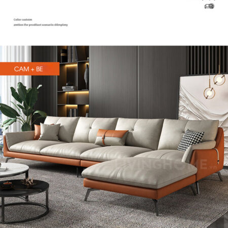 Sofa Góc Cao Cấp Nhập Khẩu - Naples 20 Sofa Naples