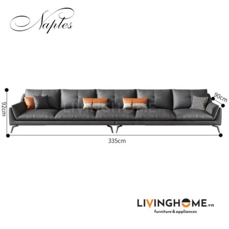 Sofa Góc Cao Cấp Nhập Khẩu - Naples 25 Sofa Naples