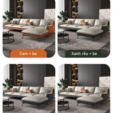 Sofa Góc Cao Cấp Nhập Khẩu - Naples 19 Sofa Naples
