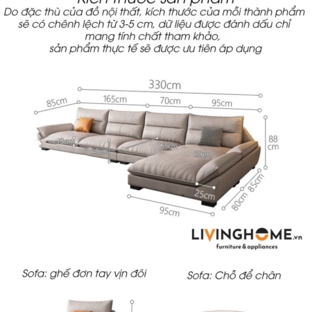Sofa Góc Cao Cấp Nhập Khẩu - Palermo 25 Sofa góc Palermo