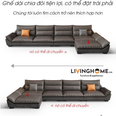 Sofa Góc Cao Cấp Nhập Khẩu - Perugia 17 Sofa Perugia