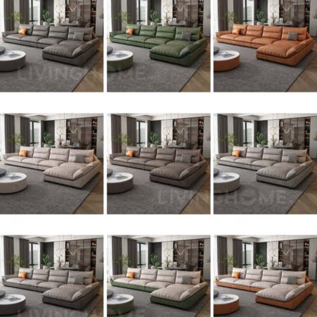 Sofa Góc Cao Cấp Nhập Khẩu - Perugia 18 Sofa Perugia