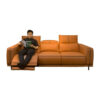 Sofa Băng Da Kết Hợp Ghế Thư Giản Chỉnh Điện - Rafael 2 Sofa Rafael