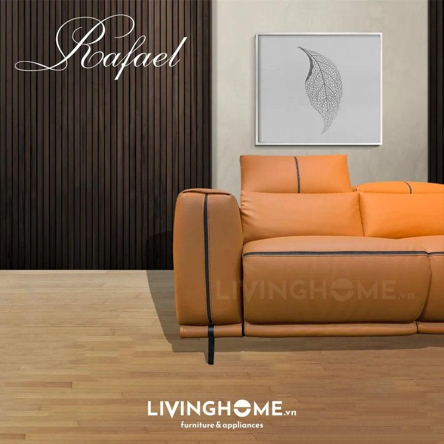 Sofa Băng Da Kết Hợp Ghế Thư Giản Chỉnh Điện - Rafael 15 Sofa Rafael