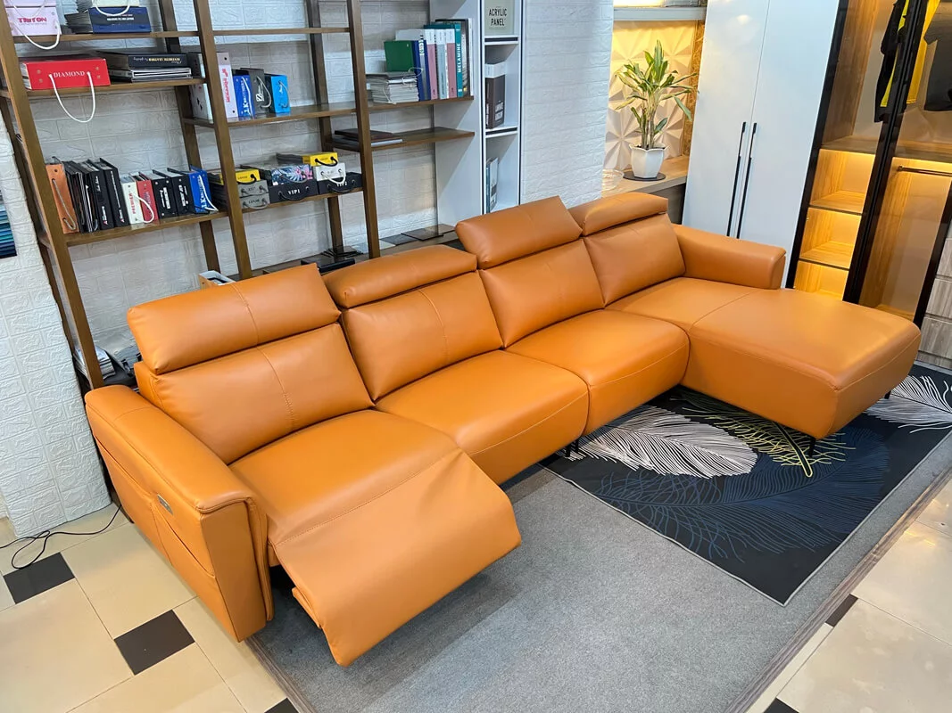 Sofa Kết Hợp Ghế Thư Giãn Chỉnh Điện - Valero Cam 16 Sofa Kết Hợp Ghế Thư Giãn Chỉnh Điện - Valero Cam