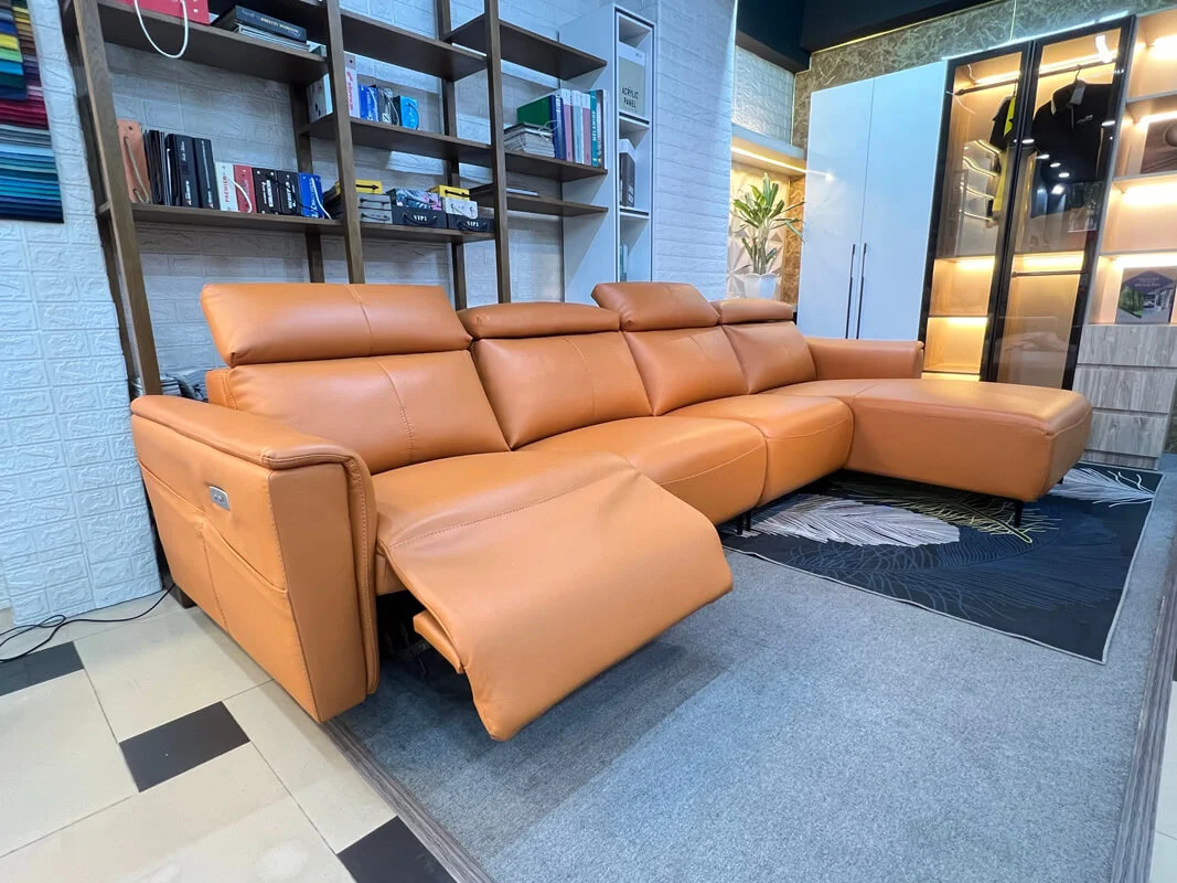 Sofa Kết Hợp Ghế Thư Giãn Chỉnh Điện - Valero Cam 12 Sofa Valero Cam