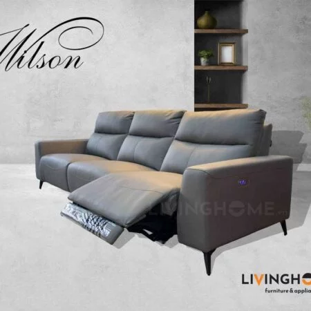 Sofa Băng Da Kết Hợp Ghế Thư Giãn - Wilson 11 Sofa Băng Da Kết Hợp Ghế Sofa Thư Giản Chỉnh Điện - Wilson
