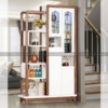 Kệ tủ rượu kết hợp vách ngăn nhập khẩu LVH-9906 1 tu ruou nhap khau 9906 2