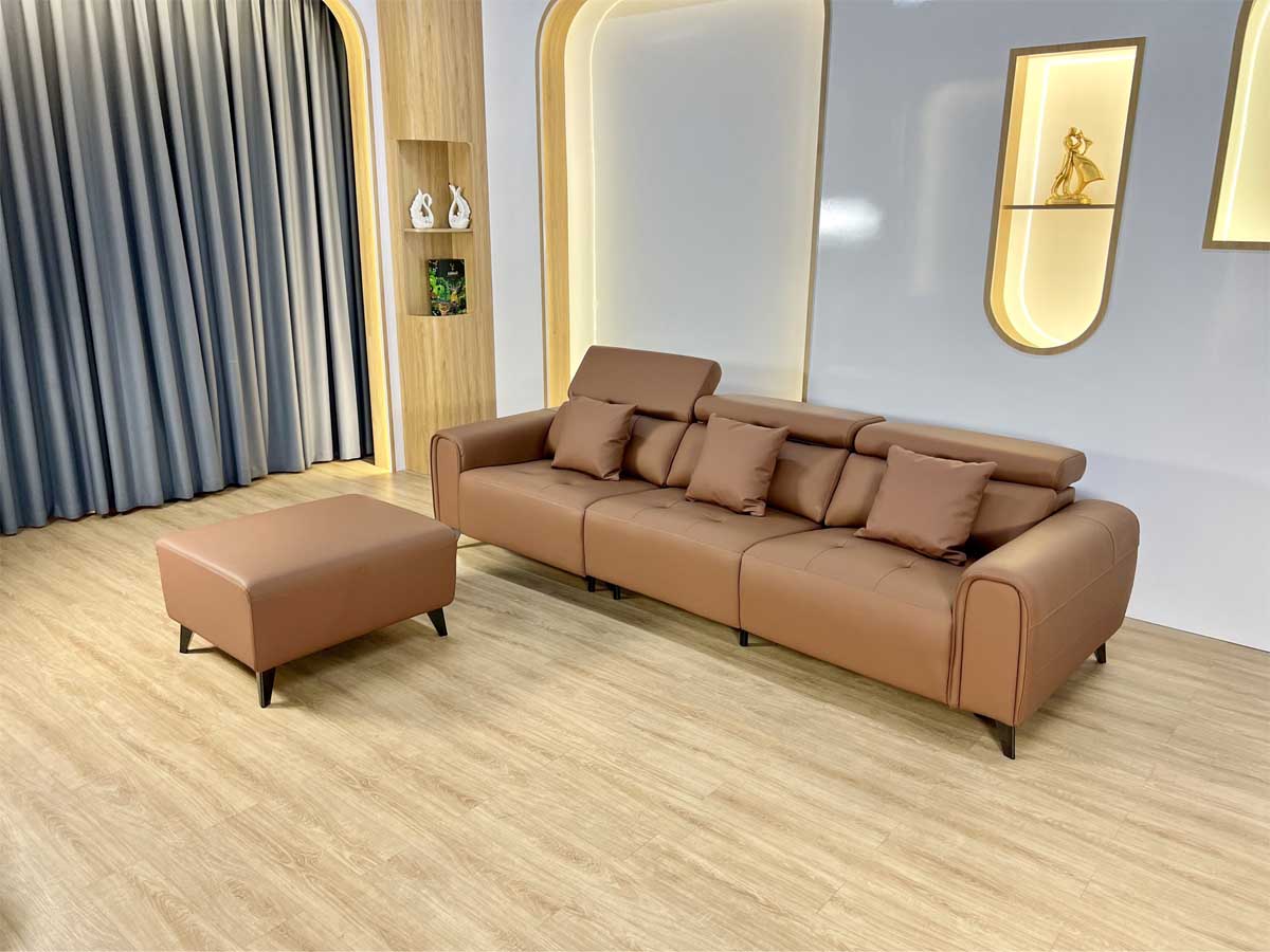 Sofa Da Bò Cao Cấp Nhập Khẩu - ALICE 13 Sofa Da Bò Cao Cấp Nhập Khẩu - ALICE