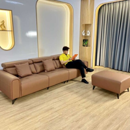 Sofa Da Bò Cao Cấp Nhập Khẩu - ALICE