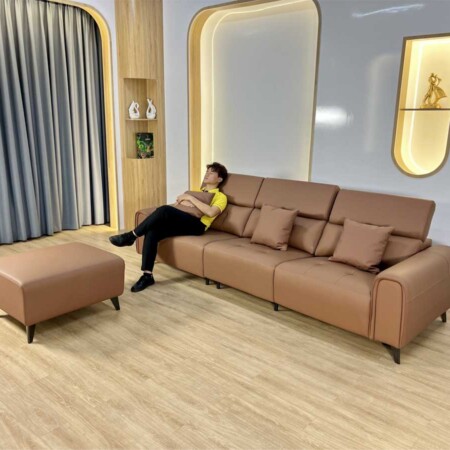 Sofa Da Bò Cao Cấp Nhập Khẩu - ALICE 9 Sofa Da Bò Cao Cấp Nhập Khẩu - ALICE