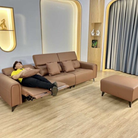 Sofa Da Bò Cao Cấp Nhập Khẩu - ALICE 10 Sofa Da Bò Cao Cấp Nhập Khẩu - ALICE