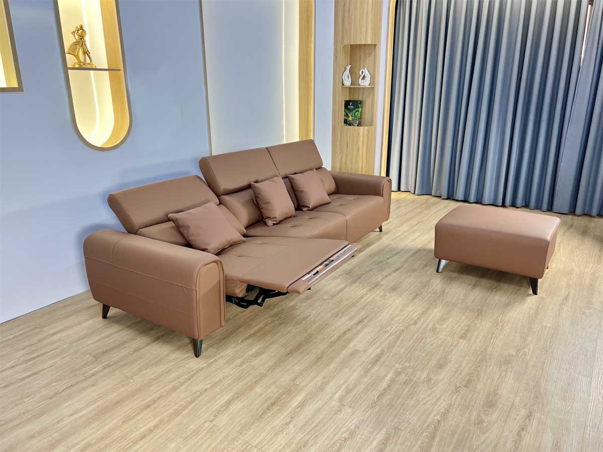 Sofa Da Bò Cao Cấp Nhập Khẩu - ALICE 19 Sofa Da Bò Cao Cấp Nhập Khẩu - ALICE