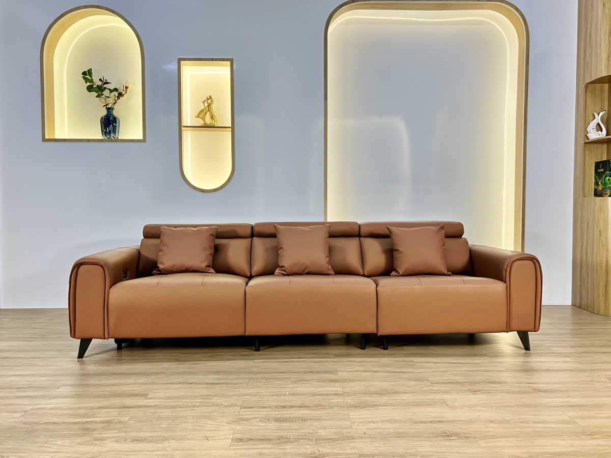 Sofa Da Bò Cao Cấp Nhập Khẩu - ALICE 20 Sofa Da Bò Cao Cấp Nhập Khẩu - ALICE