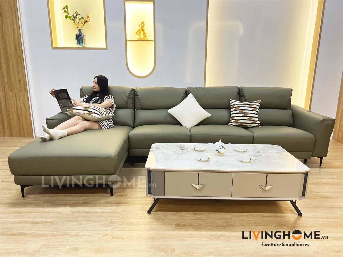 Sofa Góc Kết Hợp Ghế Thư Giãn Chỉnh Điện - CYBOX 13 Sofa Góc Kết Hợp Ghế Thư Giản Chỉnh Điện - CYBOX
