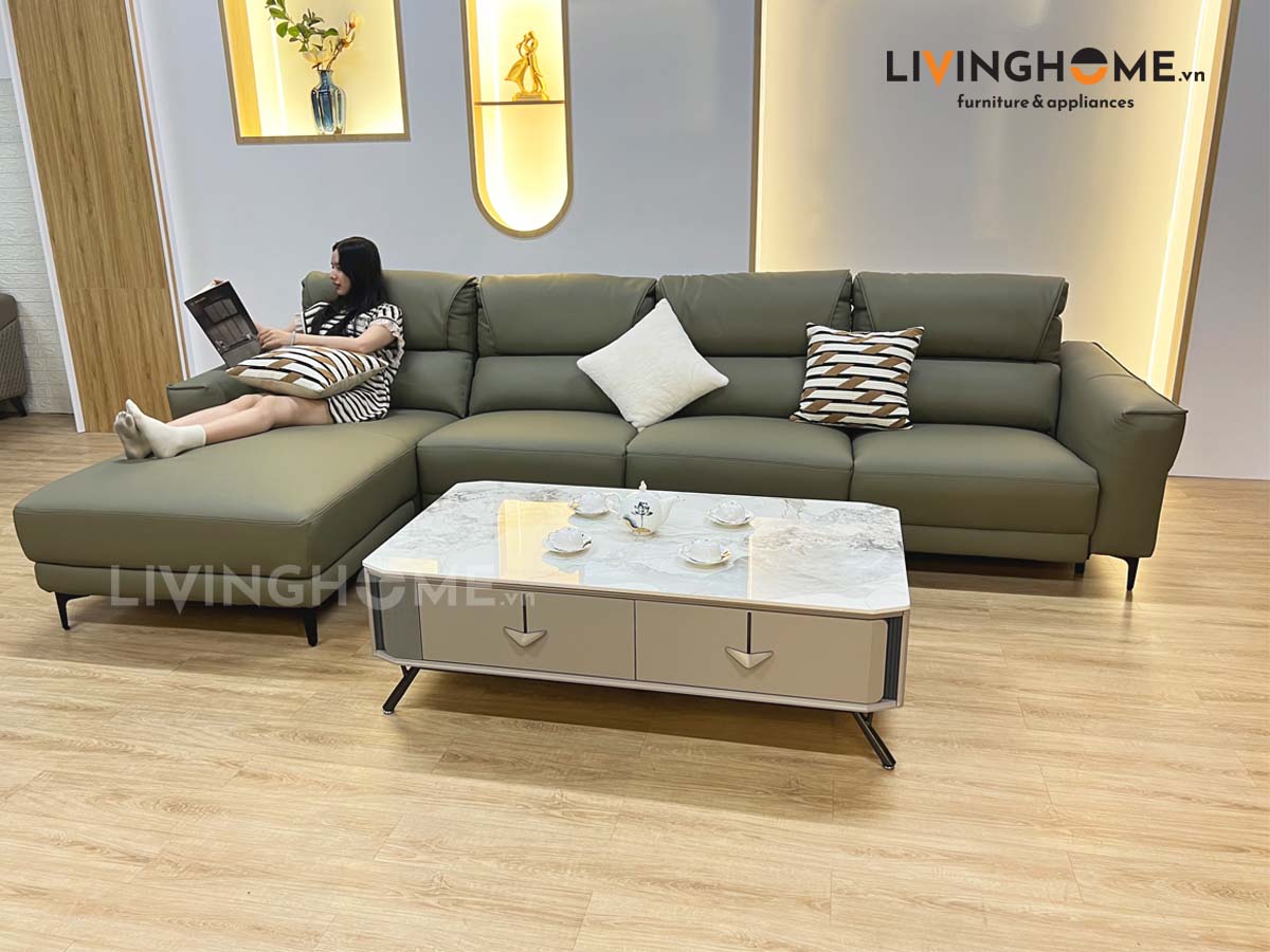 Sofa Góc Kết Hợp Ghế Thư Giản Chỉnh Điện - CYBOX