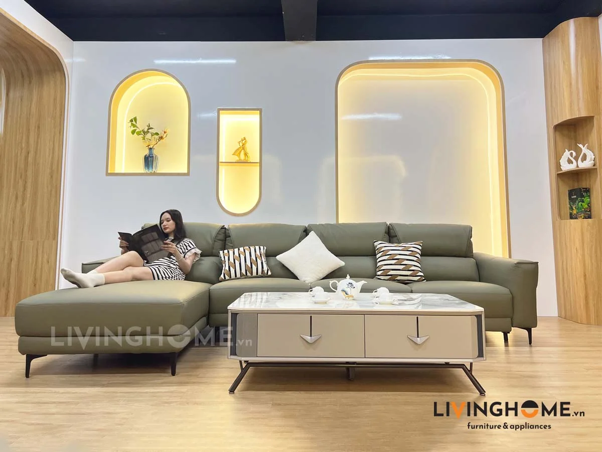 Sofa Góc Kết Hợp Ghế Thư Giãn Chỉnh Điện - CYBOX 17 Sofa Góc Kết Hợp Ghế Thư Giản Chỉnh Điện - CYBOX