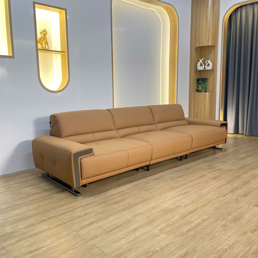 Sofa Băng Da Nhập Khẩu Cao Cấp - KINKA 17 Sofa Băng Da Nhập Khẩu Cao Cấp - KINKA